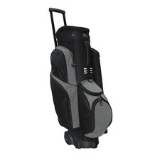 RJ Sports SP1115 Spinner X Transport Cart Golf Bags - Black  Heather Grey - ...