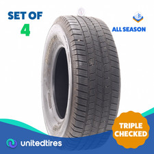 Set Of 4 Used 26570r16 Michelin Defender Ltx Ms 112t - 6.5-8.532 Set Of 4 Used 26570r16 Michelin Defender Ltx Ms 112t - 6.5-8.532