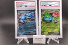 Blastoise Venusaur ex (Stellar Crown Stamp) 030 001/142 PSA 10 Sequential Set