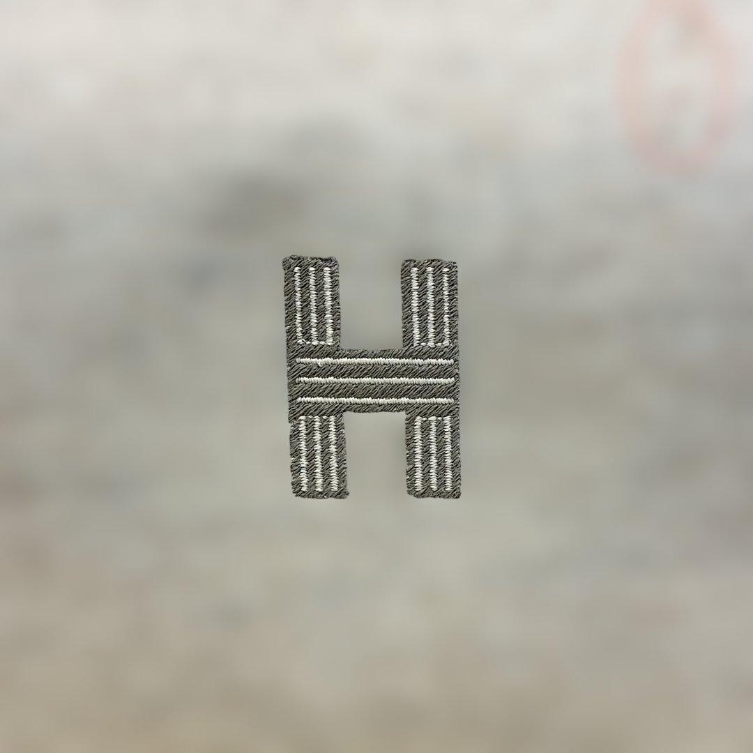 HERMES Bride-a-Brac GM Wool Segle Silver Hardware Pouch — image 6
