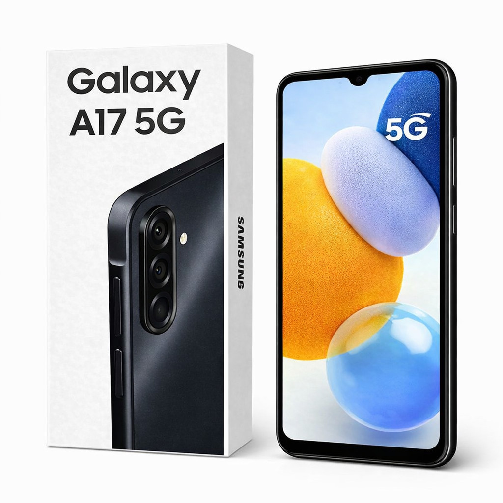 Smartphone Samsung Galaxy A17 5G 128Go avec écran fluide de 6,6 pouces