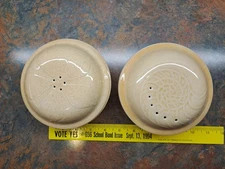 Pair of Franciscan Sea Sculpture Individual Casseroles With Lids