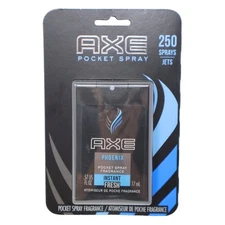 AXE Phoenix Pocket Spray Fragrance, Travel Size Body Spray Deodorant, 0.57 oz