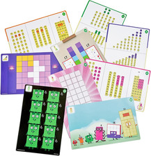 Numberblocks 31-40 Mathlink Cubes Activity Set - Learn Numbers & Early Math Skil