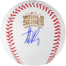 Anthony Rizzo Chicago Cubs Signed 2016 MLB World Series Baseball - Fanatics