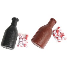 Billiard Pool Shaker Bottle Snooker Bottle Props with Numbered Tally Balls