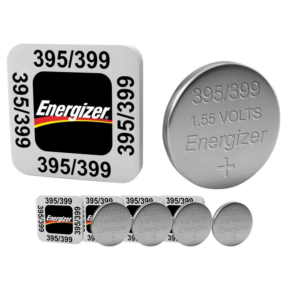 Energizer 395/399 SR927SW 1.55V Silver Oxide Watch Batteries x 5 *Genuine*