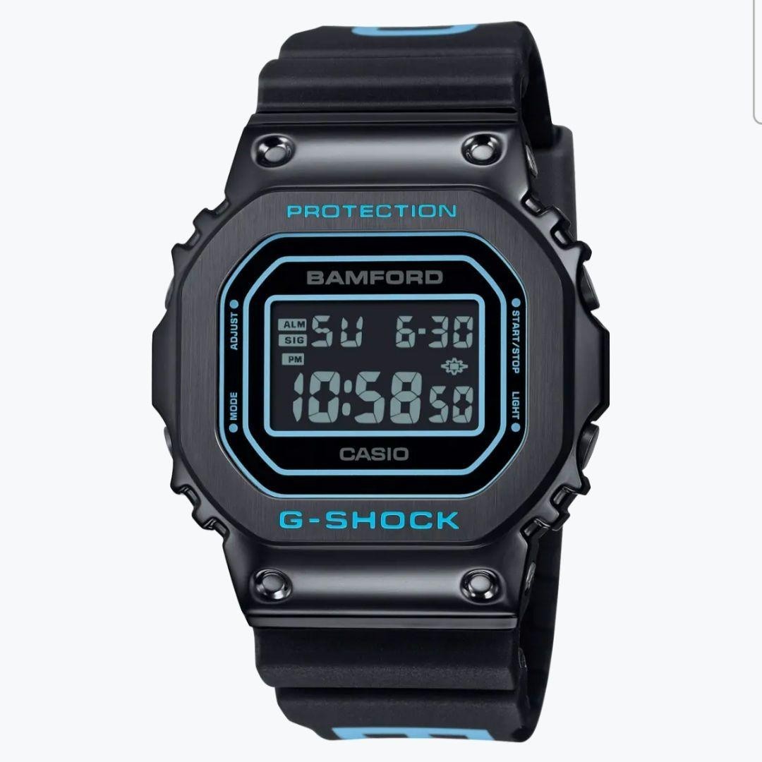 【G-SHOCK×BAMFORD】GM-5600BWD-1JR Casio G-SHOCK x BAMFORD GM-5600BWD-1JR Limited Model Black Blue