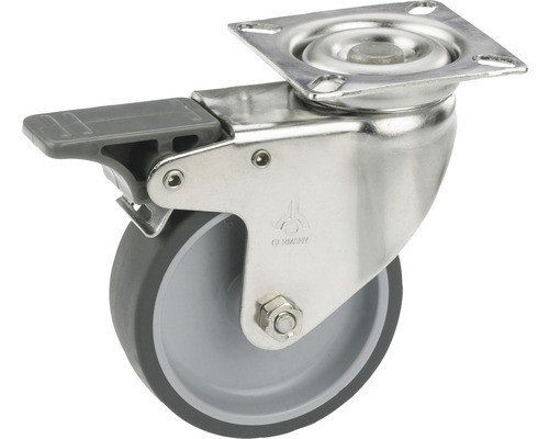 Tarrox Transport-GeräTe-Lenkrolle Feststellbar, Bis 40 Kg, 50 X 73 X 18 Mm-image
