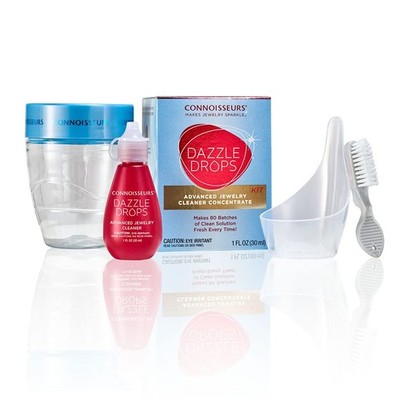 Dazzle Drops Advanced Jewelry Cleaner Concentrate - Makes Fresh Solution Ever...