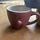Livingware Collection 3D Funny Faces Coffee Mugs Lot of 5  With  Saucers 4 — photo 4