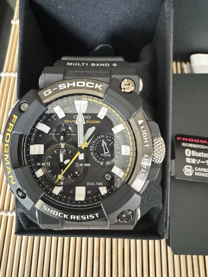 CASIO MASTER OF G - SEA FROGMAN GWF-A1000-1AJF JAPAN MODEL - made in Japan - Image 2 of 4