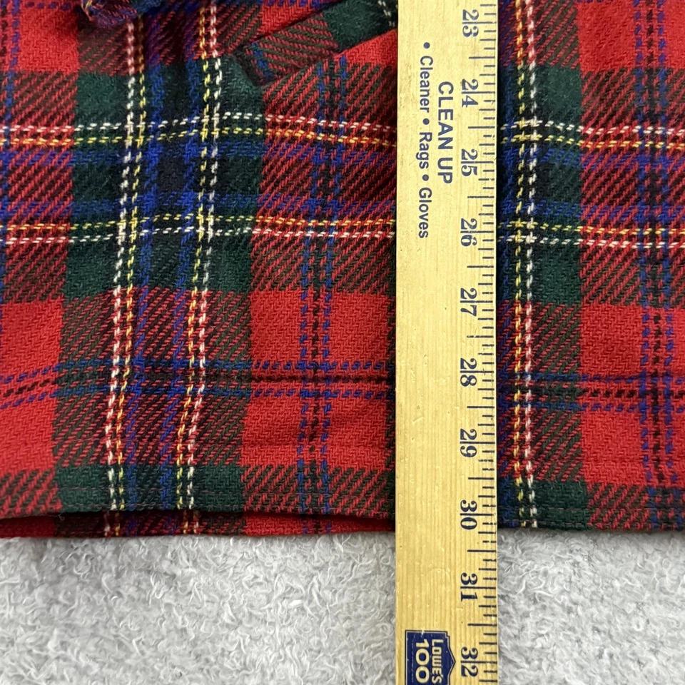 Vintage Pendleton Jacket Mens XL Red Green Tartan Plaid Wool Shirt Hunting - Image 4 of 4