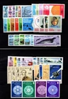 BRITISH ANTARCTIC TERRITORY  1980-1989  COMMEMORATIVES YEAR SETS:  14 SETS  MNH