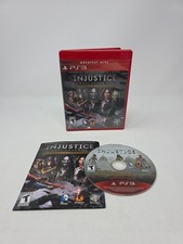 Injustice Gods Among Us Ultimate Edition PlayStation 3 PS3 Greatest Hits CIB