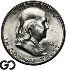 1952-S Franklin Half Dollar, Tougher Date