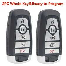 2x Smart Remote Start Key Fob For Ford Fusion Mustang 2017 2018 2019 2020 2021 2x Smart Remote Start Key Fob For Ford Fusion Mustang 2017 2018 2019 2020 2021