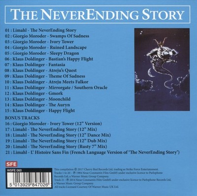 GIORGIO MORODER/KLAUS DOLDINGER - THE NEVERENDING STORY [EXPANDED COLLECTOR'S ED