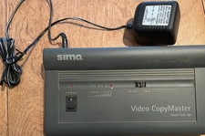Sima Video Copymaster SED CM Device For VHS DVD Conversion With AC Adapter