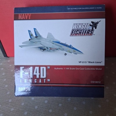 Daron CS10012 1:144 F-140 TOMCAT VF-213 BLACK LIONS REF EF7