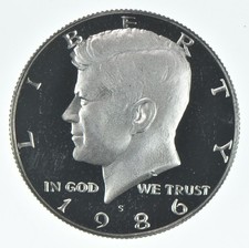 1986-S Kennedy Half Dollar CLAD Proof *2642