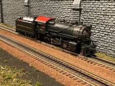 MTH 20-3055-1 O Scale Pennsylvania 2-8-0 H10s Consolidation Steam Locomotive BCR