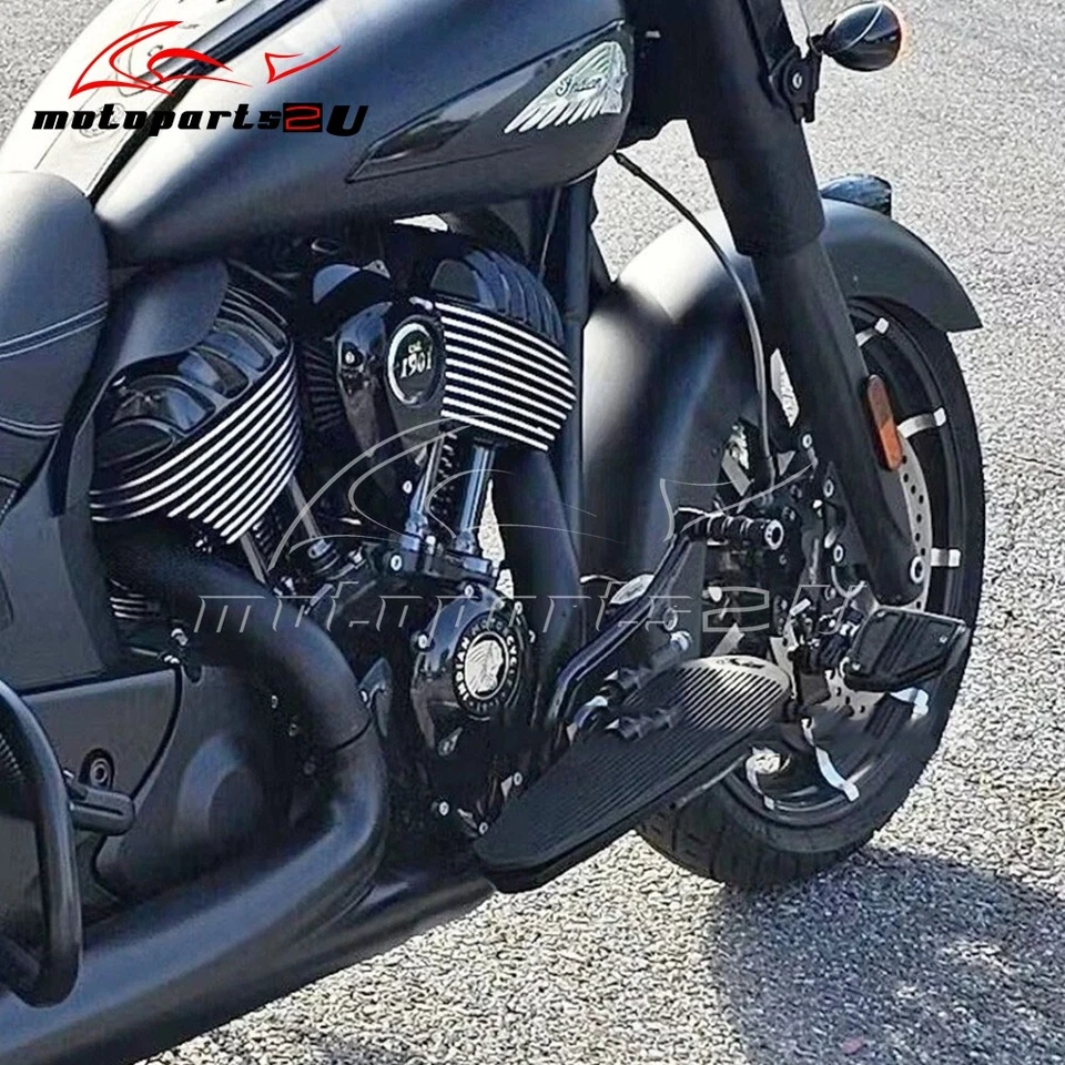 Kit de pedales de montaje de clavijas de carretera para conductor de motocicleta para Indian Chieftain Roadmaster Foto 4 de 4