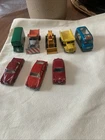 Lot Of 8 OLD VINTAGE LESNEY Matchbox Cars Trucks  Pickford Ice Cream -etc