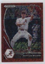 2021 Panini Prizm Draft Picks Red Donut Circle 54/99 Peyton Wilson #PDP66 0q3