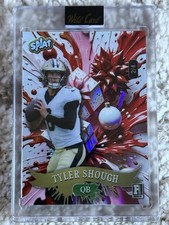 Tyler Shough RC 2/4 🔥 Wild Card SPLAT Holiday Parallel Saints QB Ultra Rare