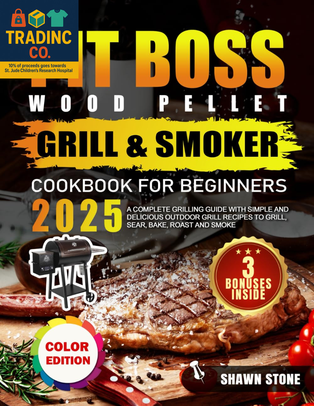 Pit Boss Wood Pellet Grill & Smoker Cookbook for Beginners: 