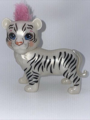 Enchantimals Tadley White Tiger Kitty Pet Friend Striped Rare HTF Junglewood