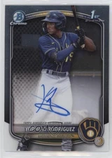 2025 Bowman Chrome Prospect Auto Yophery Rodriguez #CPA-YR Auto 6m7