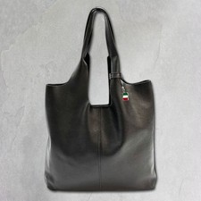 Florence Damen Shopper Leder Tasche schwarz OTF166S1