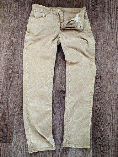 Levis 511 Slim Cords 32x32 Antique Gold - Picture 3 of 7