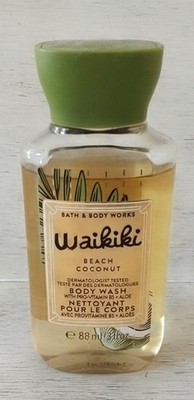 Bath & Body Works Body Wash Travel Size 88 ml ''Waikiki Beach Coconut'' , Neu