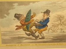 Gravure James Gillray "Monstrous Craws" - Impression Giclée Sur Toile Fine - Prête à Accrocher