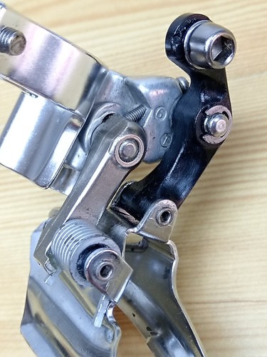 Vintage Campagnolo Champ Triple 9 Speed Bicycle Front Derailleur - Picture 5 of 7