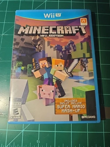 Minecraft Wii U Edition - CIB With Manual