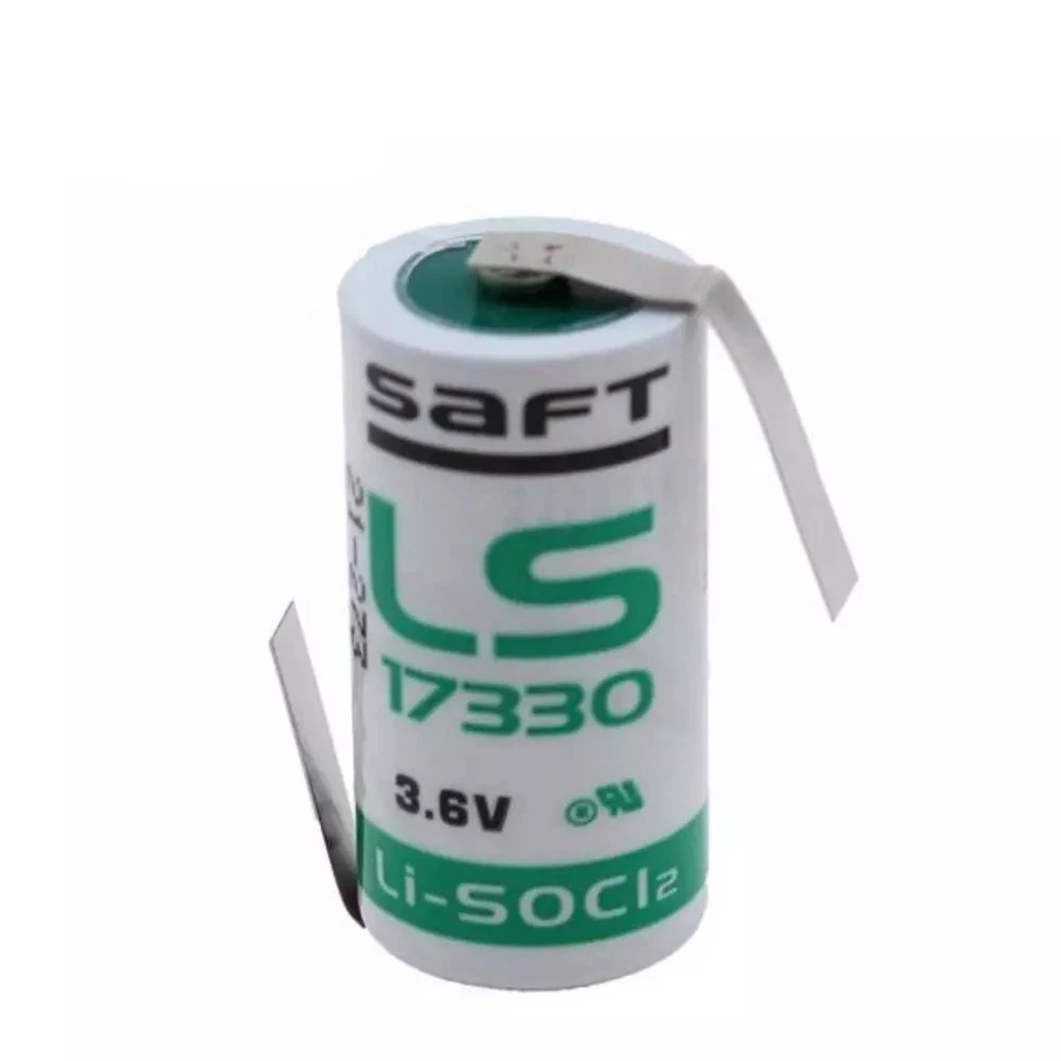 Saft LS17330 2/3A 3.6V 2100mAh Li-SOCl2 Pile Lithium Avec Bornes Z À Soudure - Photo 1/1