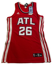 Adidas NBA 4Her Atlanta Hawks Kyle Korver #26 Women’s Jersey – Red – Size M NEW