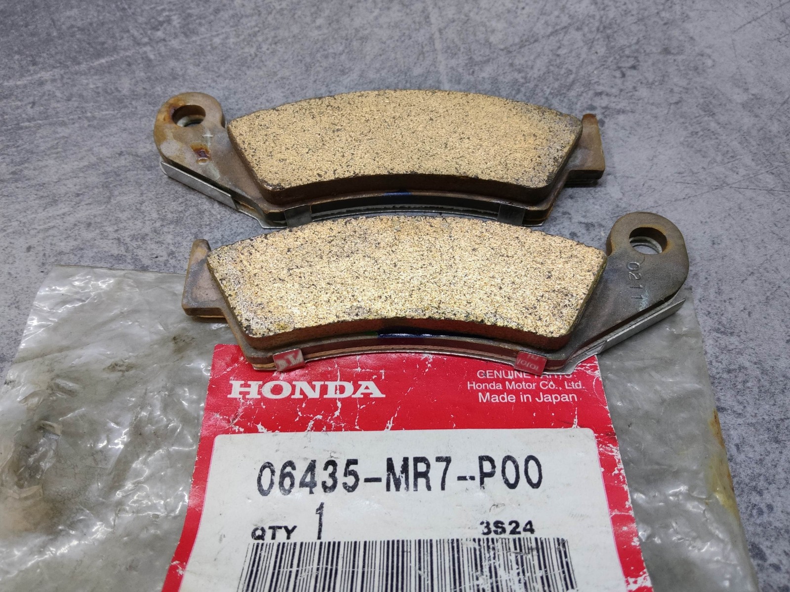 Plaquettes de frein de collection pour Honda VFR750R RC30 1990 d'une précision absolue