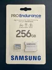 NEW Samsung - PRO Endurance 256GB MicroSDXC Memory Card NIB