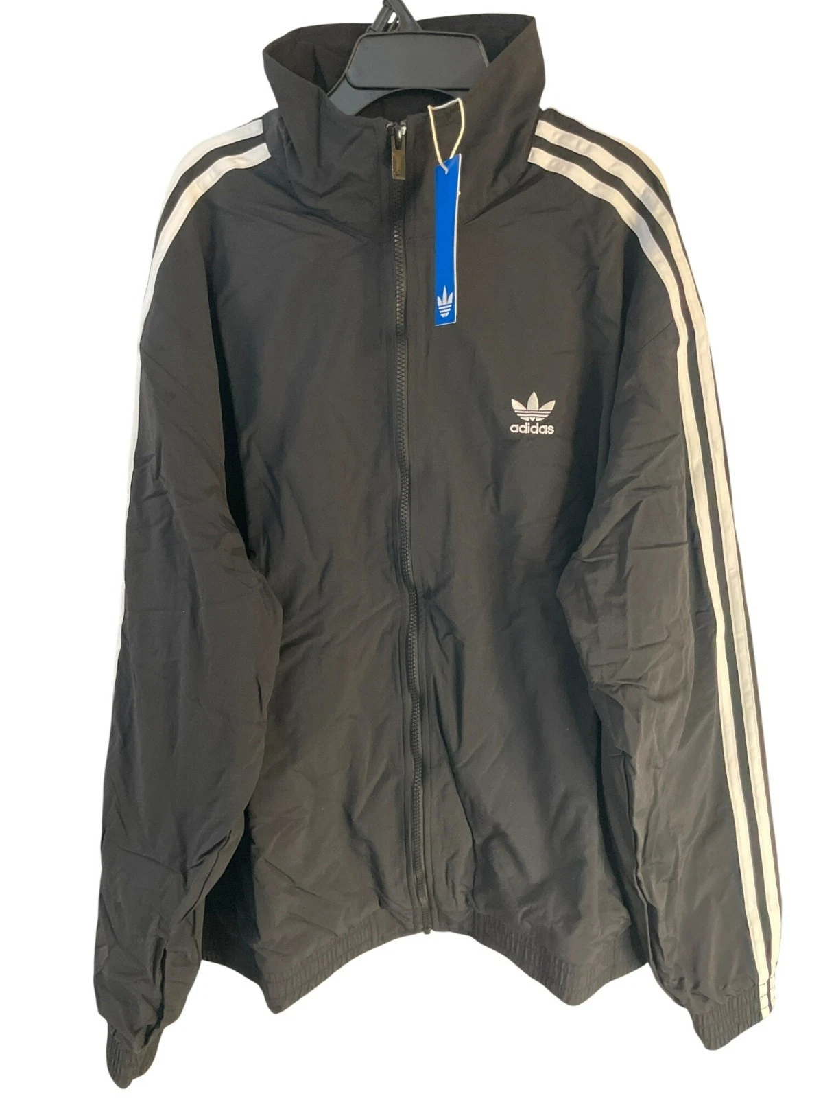 Adidas Originals Firebird TT Track Top Jacket Black Zip Men's Sz XL MSRP$80 NWT