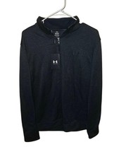 NWT Under Armour Storm Mens Large Black/Gray Sweater