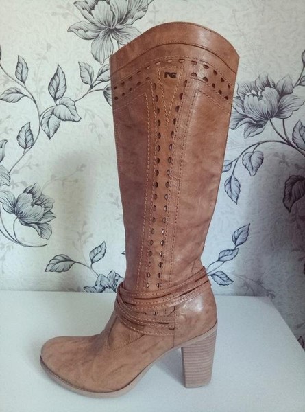 Women Nero Giardini Boots Beige 39 #BAT0
