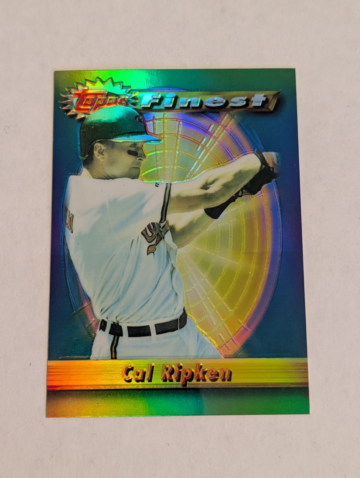 1994 Topps Finest #235 Cal Ripken Jr Refractor Orioles