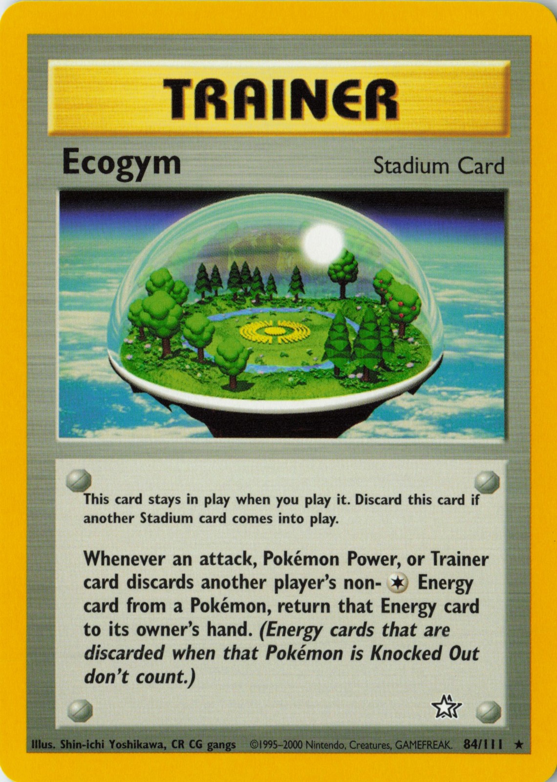 2000 Neo Genesis Ecogym #084/111 Rare