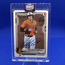 2025 Topps Archives Signature Series Rc Ryan Montcastle Auto/60