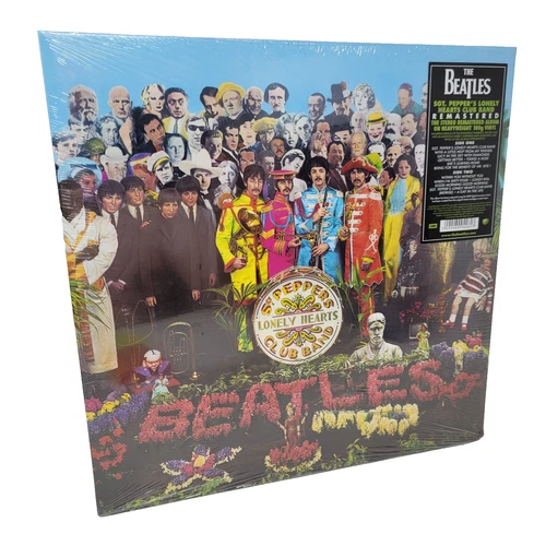 The Beatles SGT Peppers hype Factory Sealed 12" LP Vinyl Record free sleeve